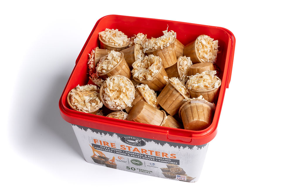 Thumbnail: 50ct. All Natural Fire Starter in Bucket. Made in USA.