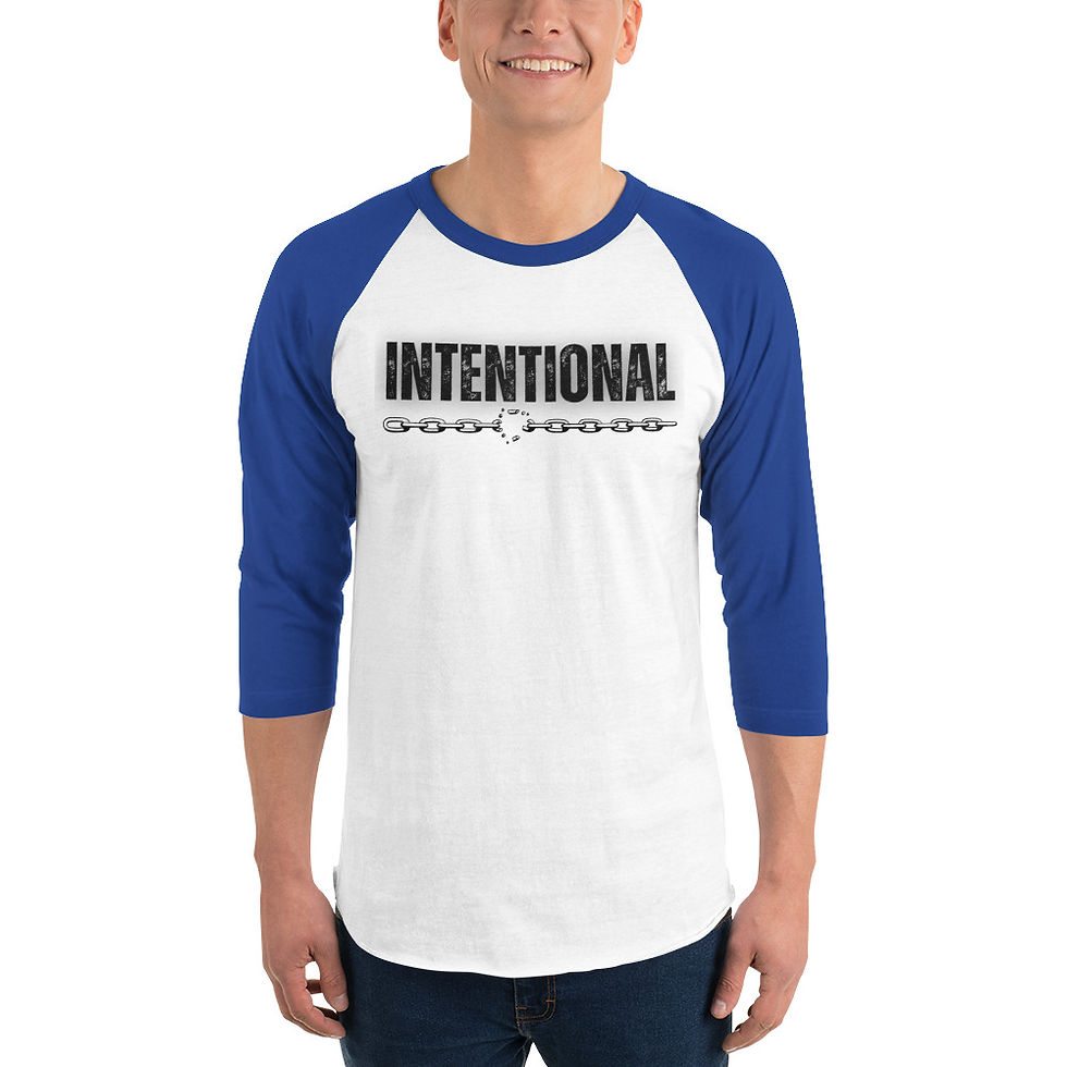 Thumbnail: Men's 3/4 sleeve raglan shirt
