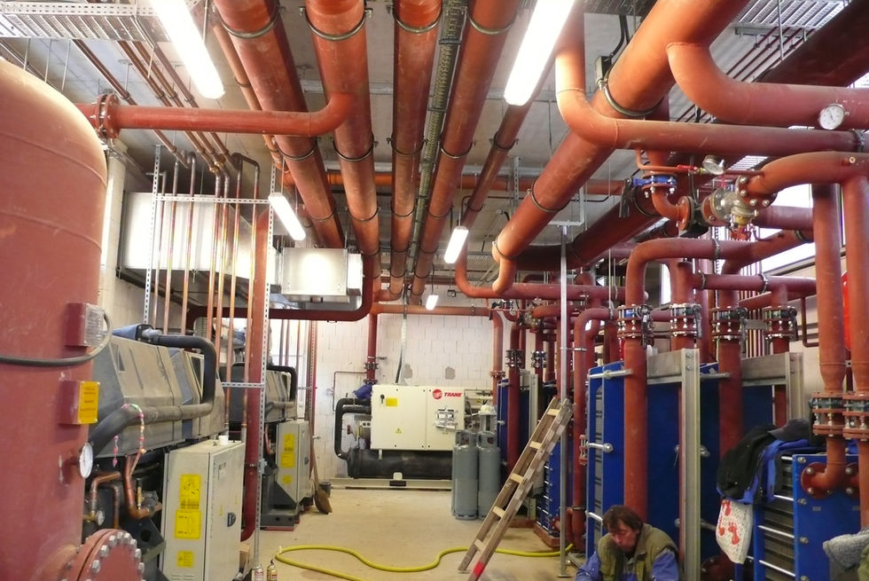 Egerszalóki épülő szálloda hőközpontja