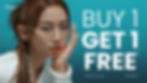 BUY 1 GET 1 FREE