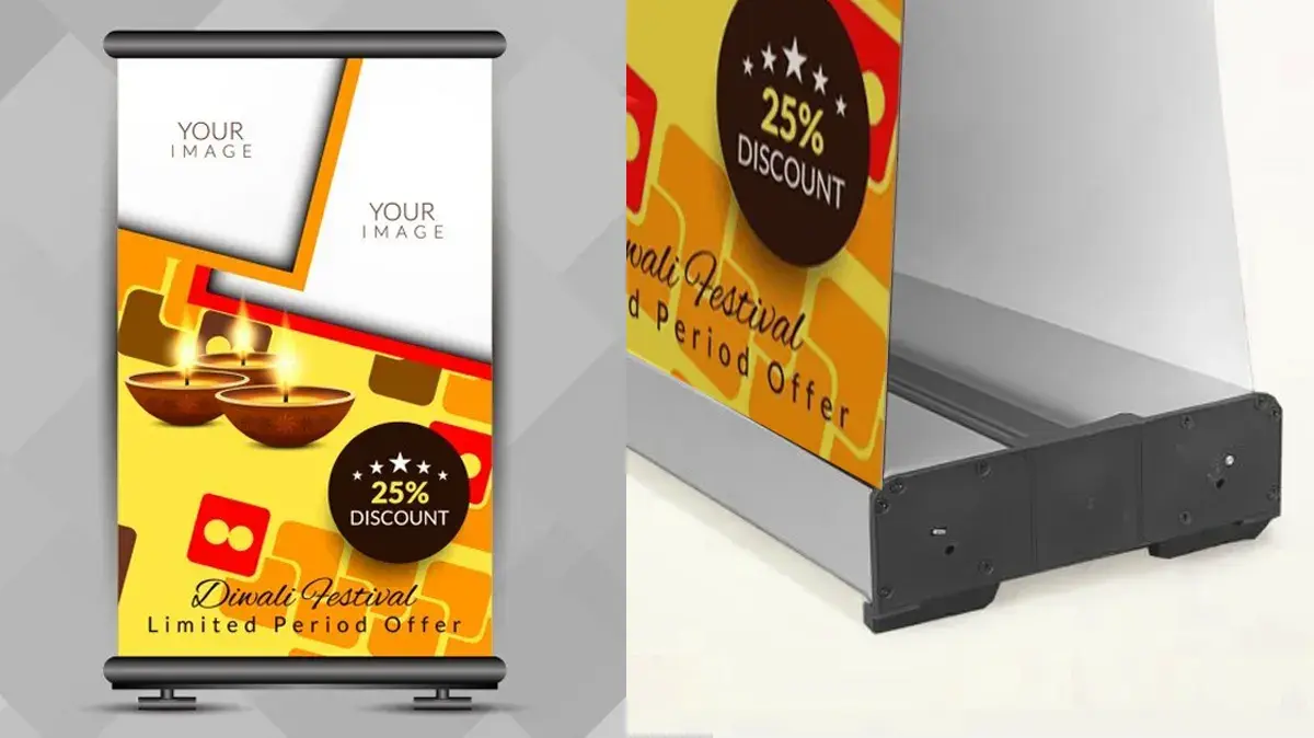 Double Sided Pull Up Banners
