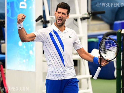 Djokovic reina en el regreso del tenis varonil en Nueva York