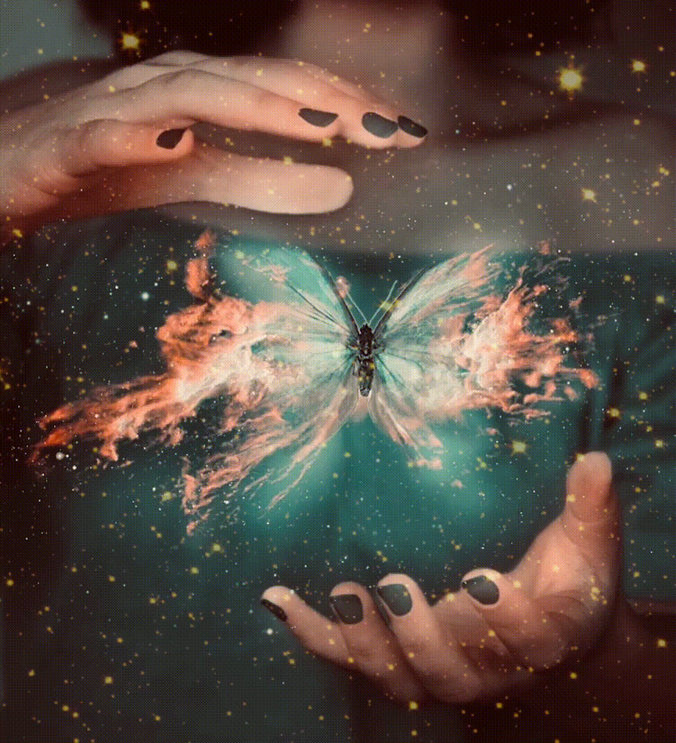 Energy Work Healing Hands Playing with l