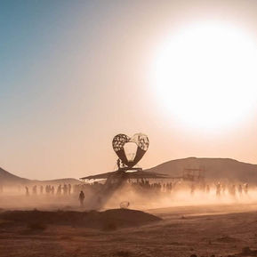 heart sculpture large burningman midburn outdoor art installation