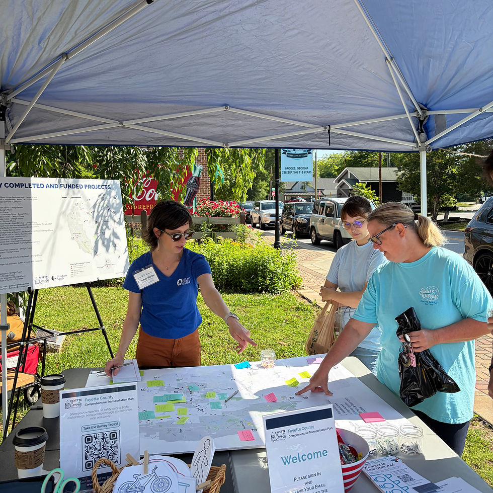 Brooks Market Project Booth