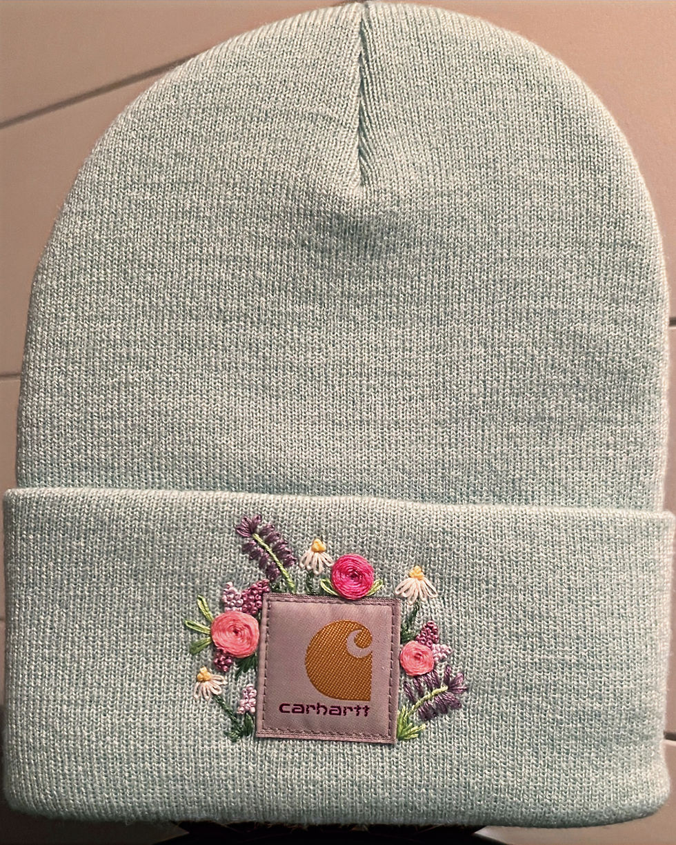 Thumbnail: Made to Order Embroidered Beanie