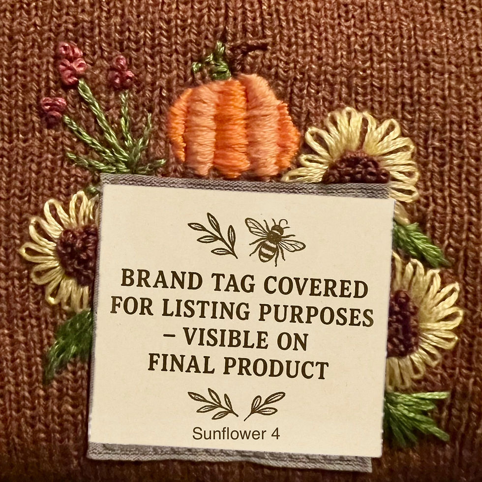 Thumbnail: Made to Order Embroidered Beanie