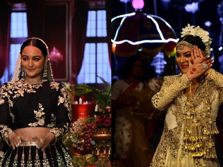 Sushmita Sen and Sonakshi Sinha Shine as Showstoppers at Bombay Times Fashion Week: A Celebration of Inclusivity and Iconic Characters