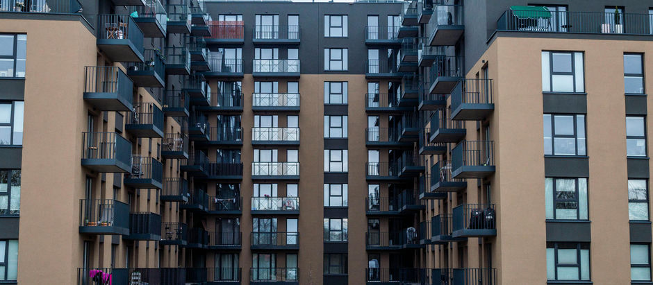 Apartment building representing SMSF rental property investment