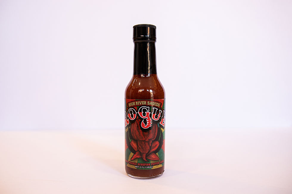 High River Sauces Rogue Blood Orange Scorpion Pepper Sauce