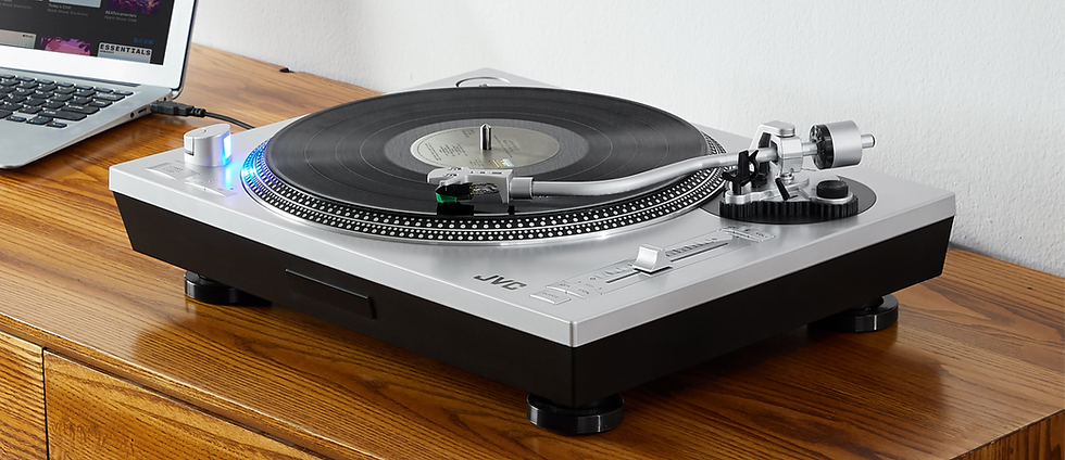 JVC AL-F85S : direct drive, aptX Lossless et cellule AT.