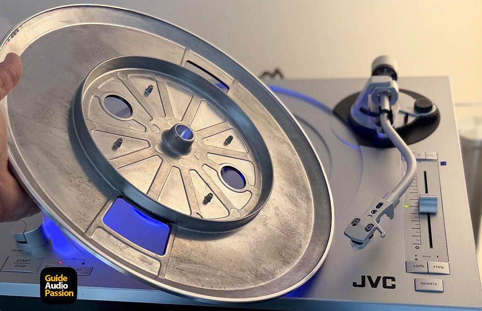 Plateau en aluminium JVC
