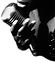 Microphone B&W Cutout