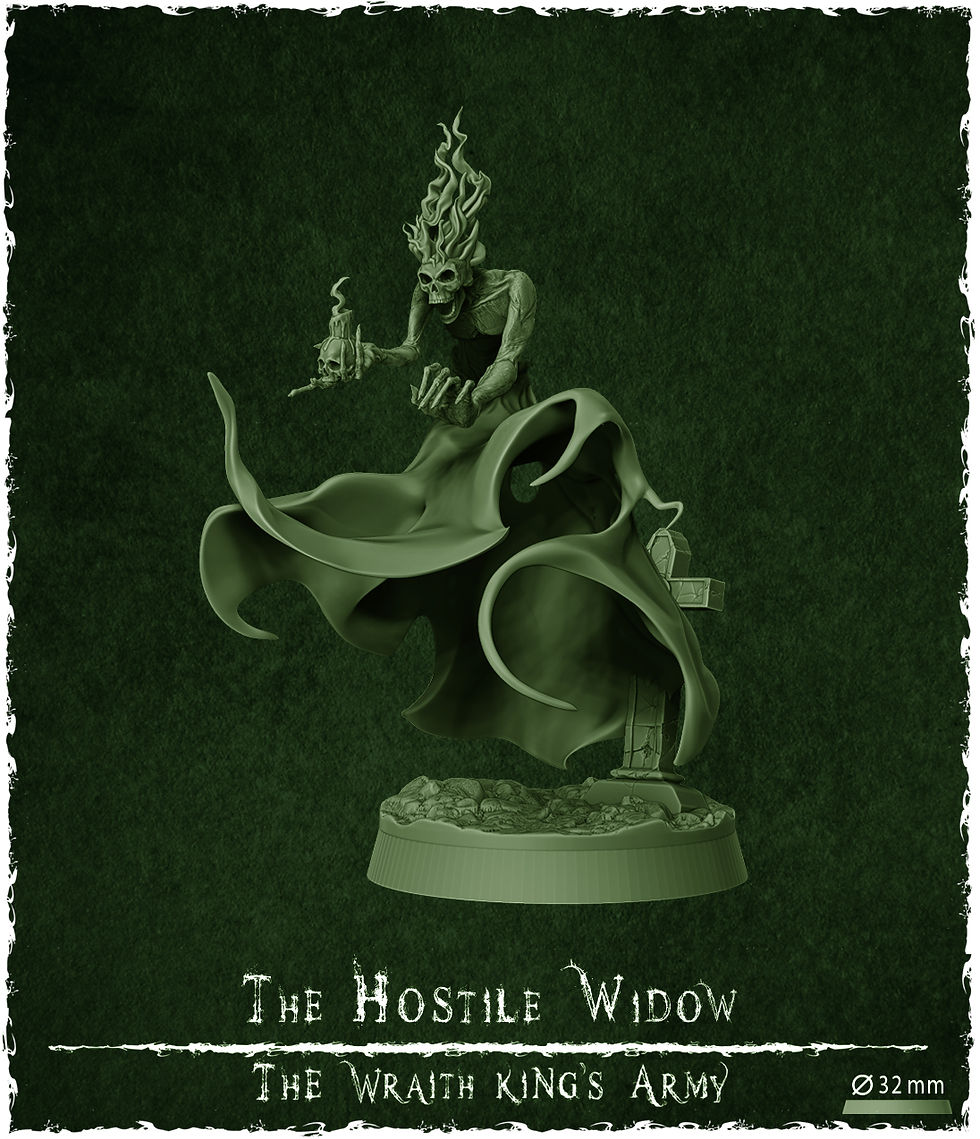 Miniature : Hostile Widow