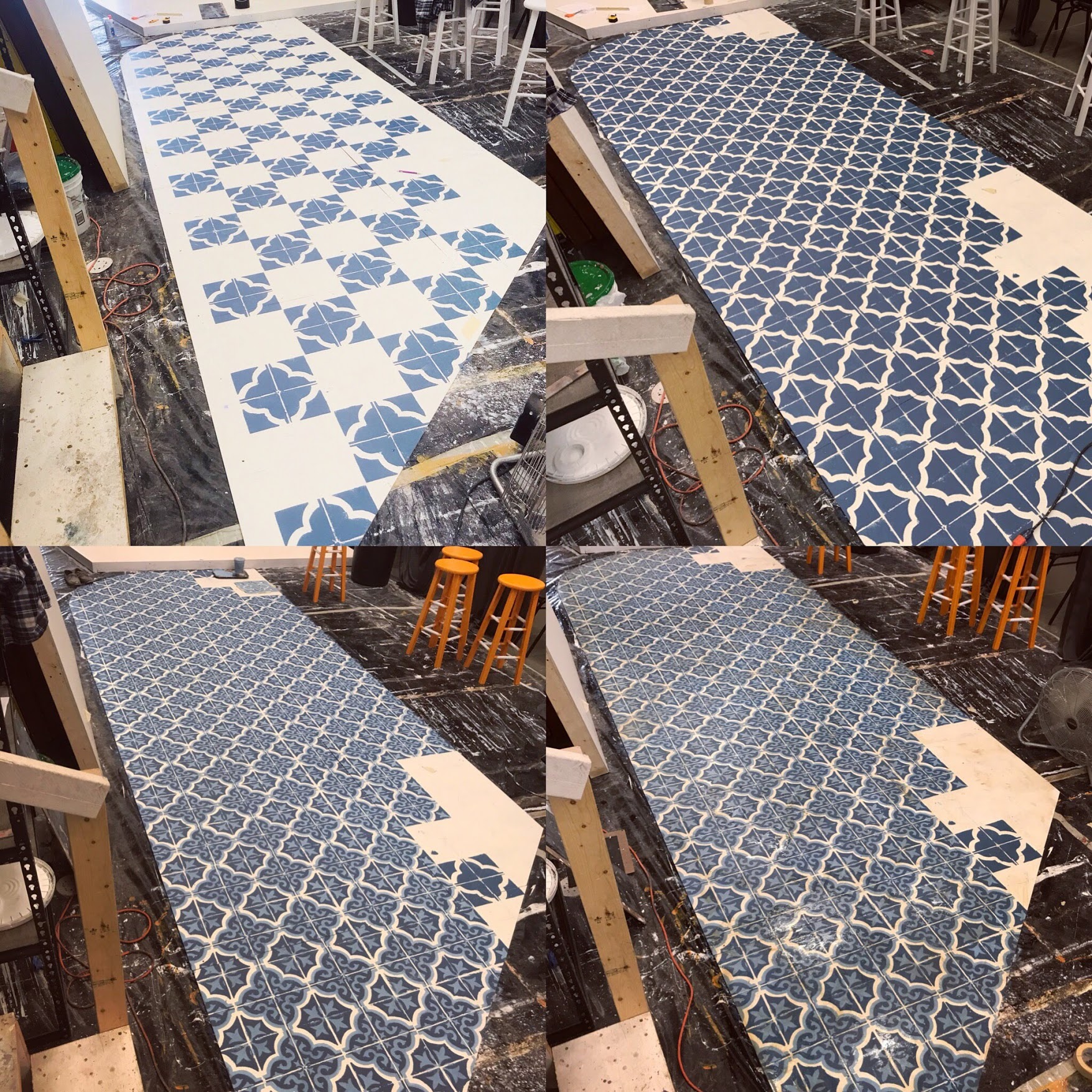 Spanish Tile Floor