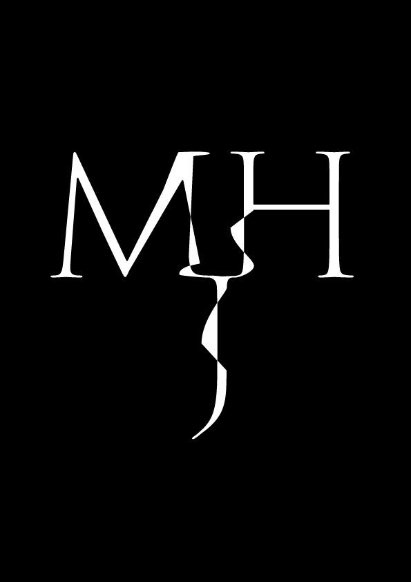 MJH White Logo
