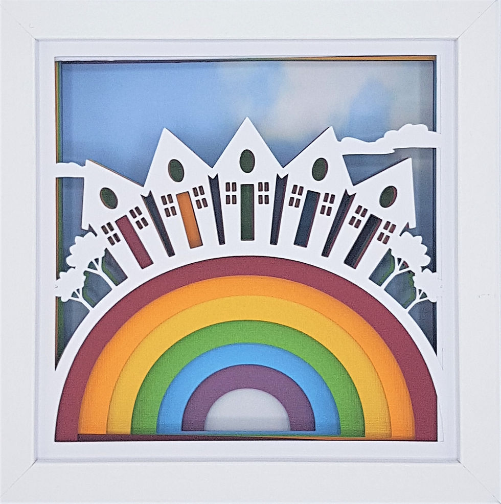 Thumbnail: Rainbow Houses Frame