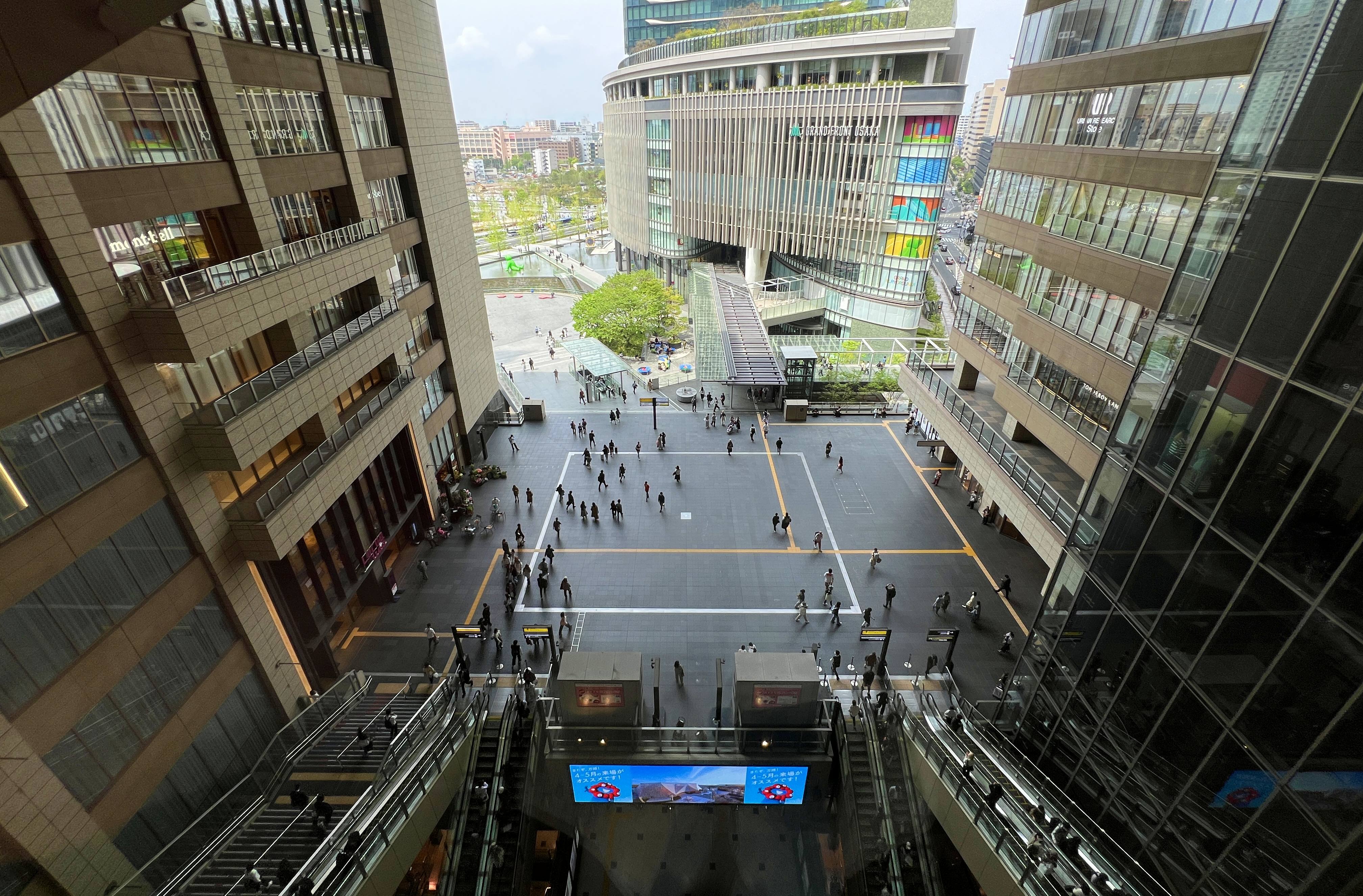 梅田公共空間與商業設施