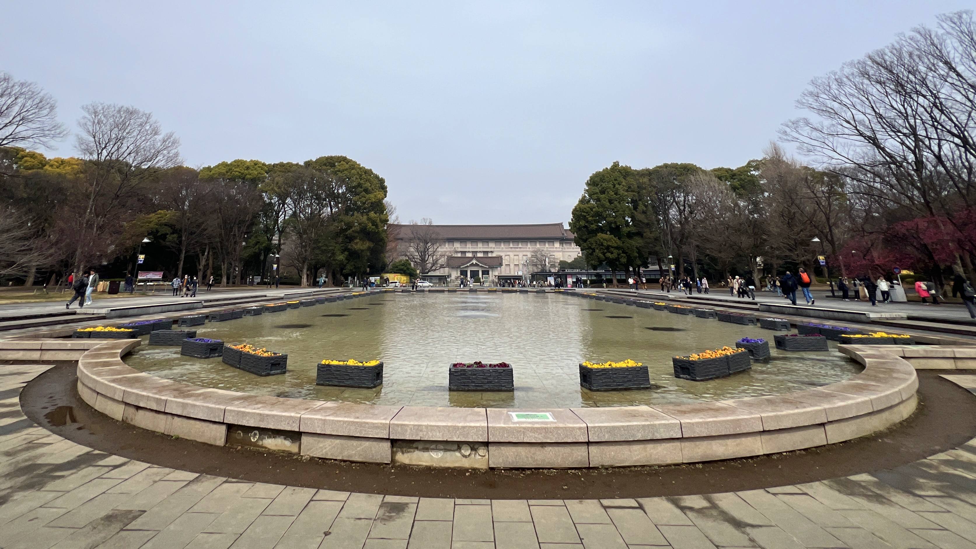 東京國立博物館門口