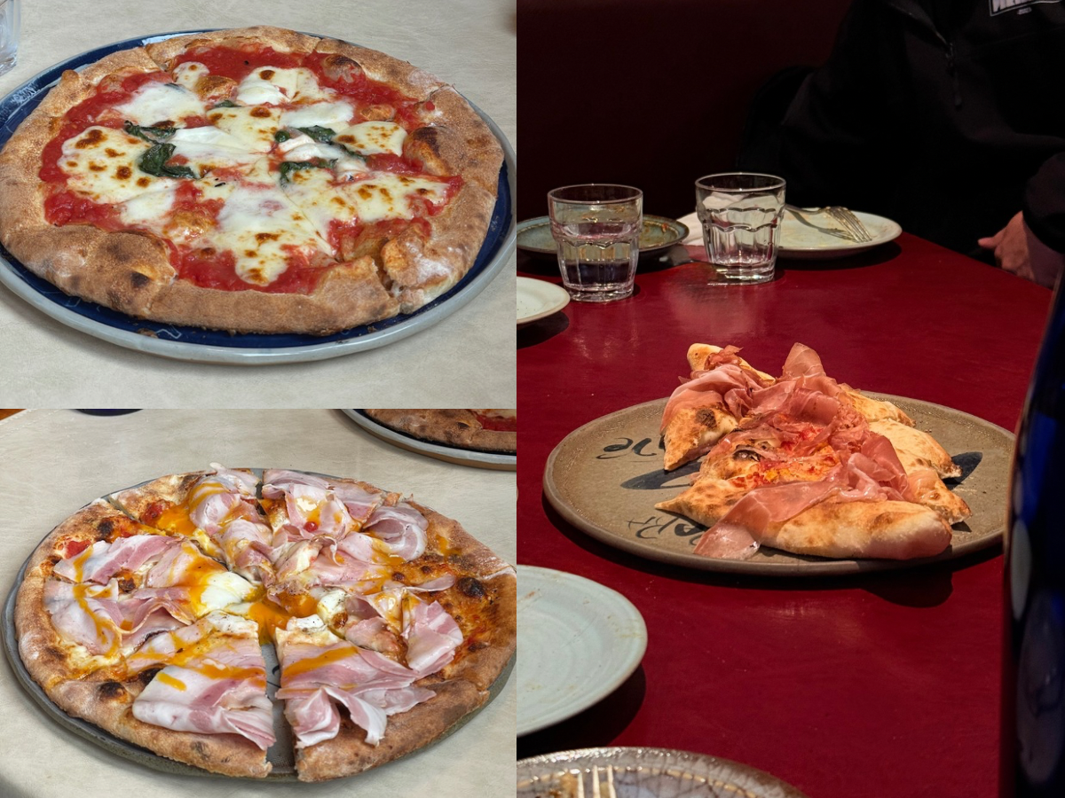 ピットーレ岩原本店 (Pittore Iwappara)的各式披薩照