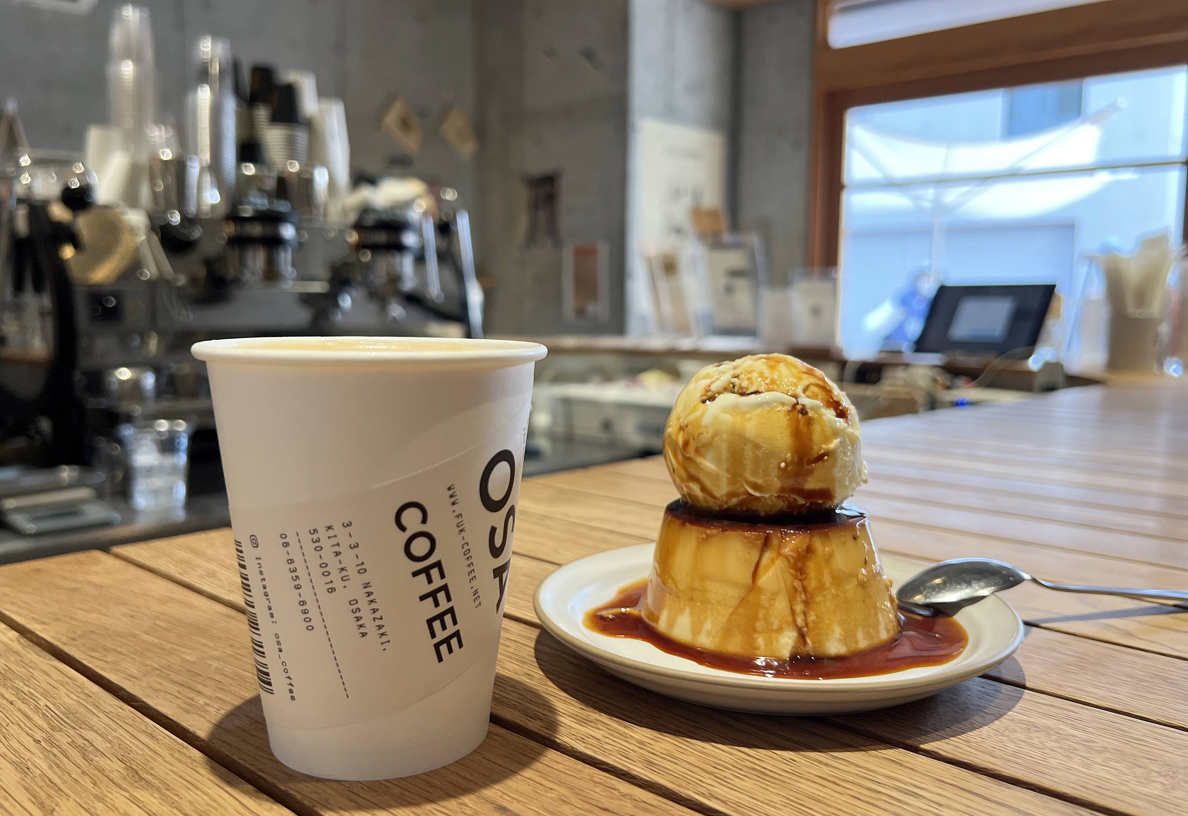 OSA COFFEE與布丁