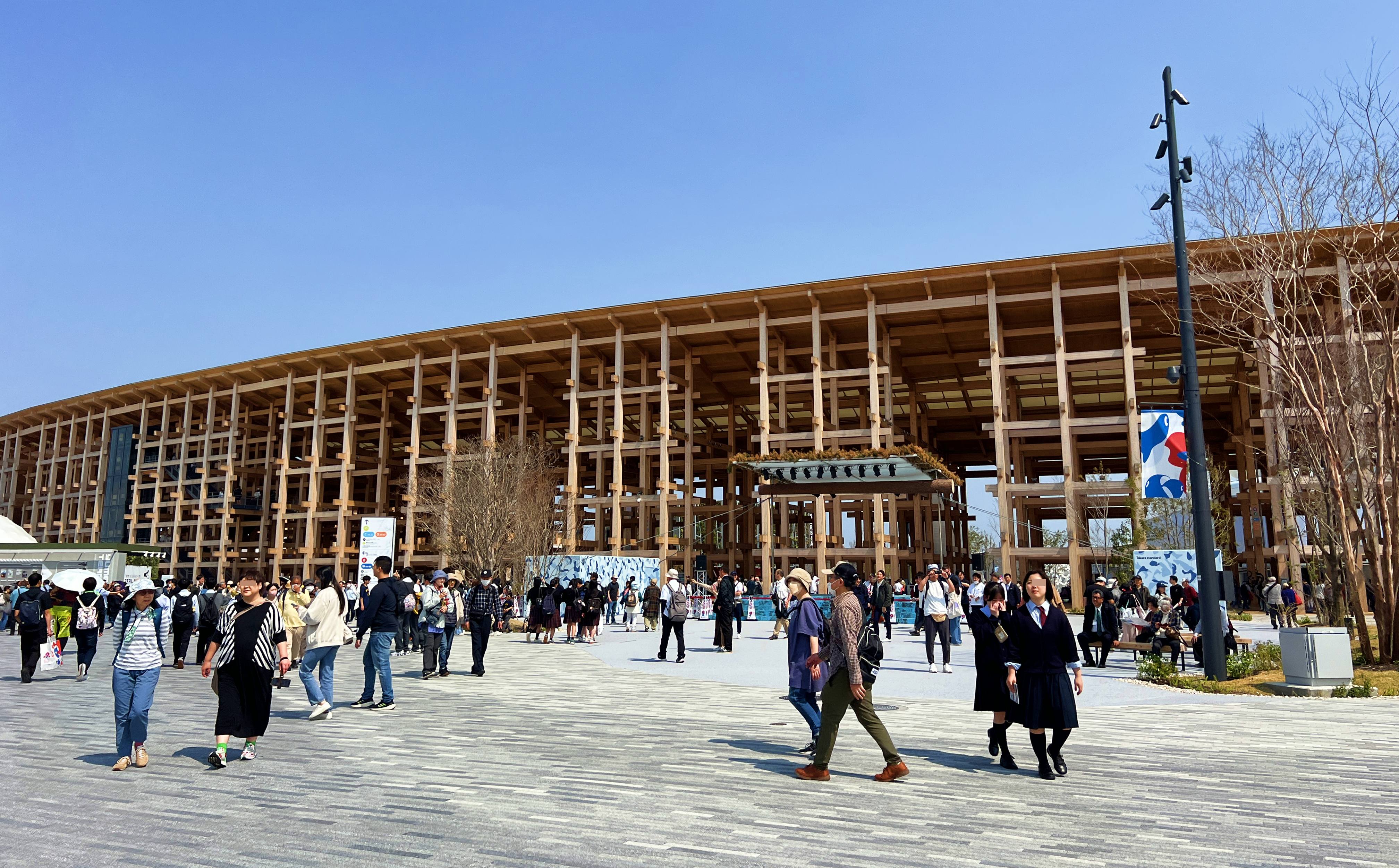 大阪萬博展覽館外觀