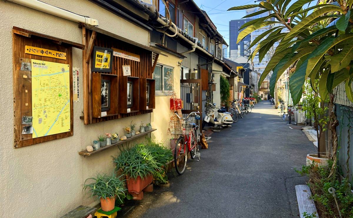 中崎町街景