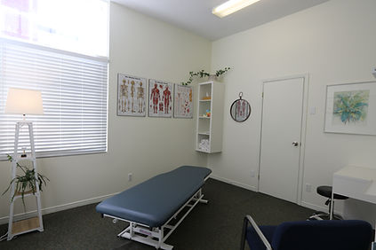 Osteopath treatment room