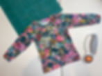 Thumbnail: Floral long sleeve tee 9-12 M