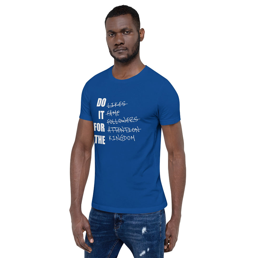 Thumbnail: Do It For the Kingdom Short-Sleeve Unisex T-Shirt