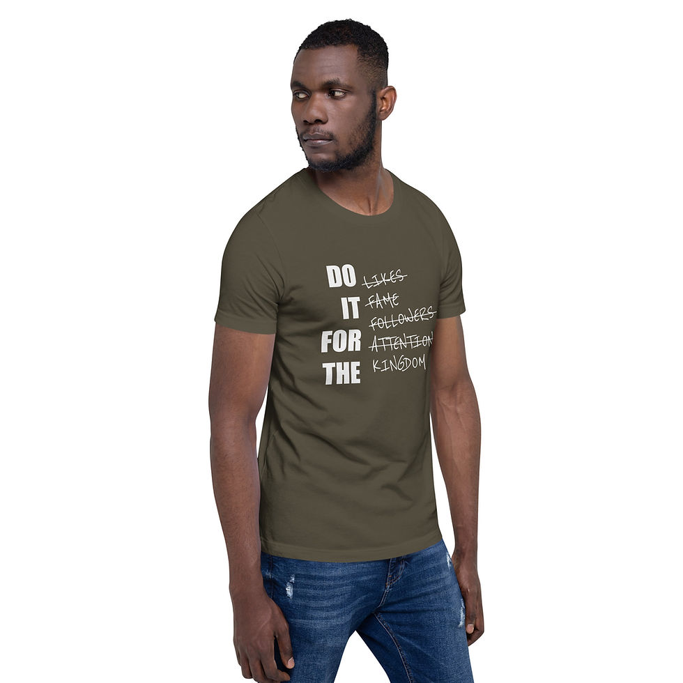 Thumbnail: Do It For the Kingdom Short-Sleeve Unisex T-Shirt