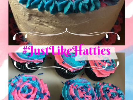 Gender Reveal Cake
