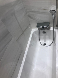 Installation de baignoire