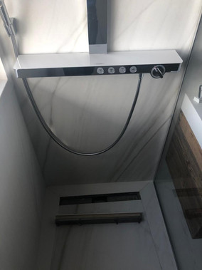 Mise en place de douche