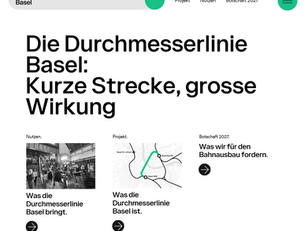 Neue Webseite: Alles Wissenswerte zur Durchmesserlinie
