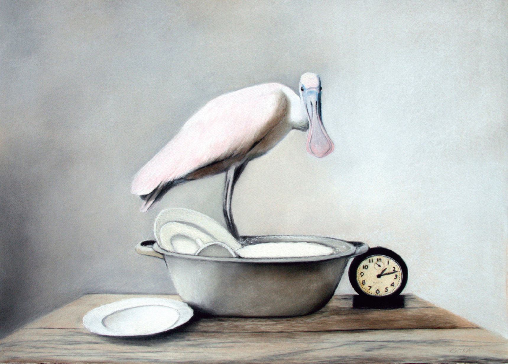 Bubble Bath - Postcard