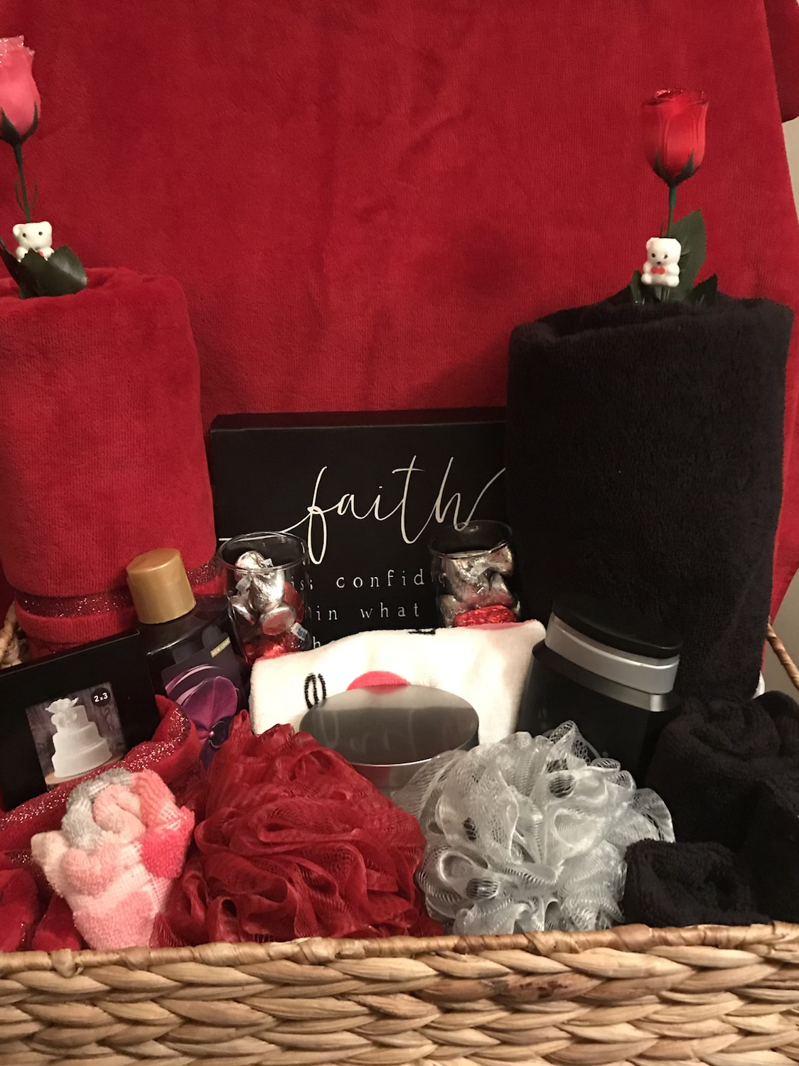 His and Hers baskets 