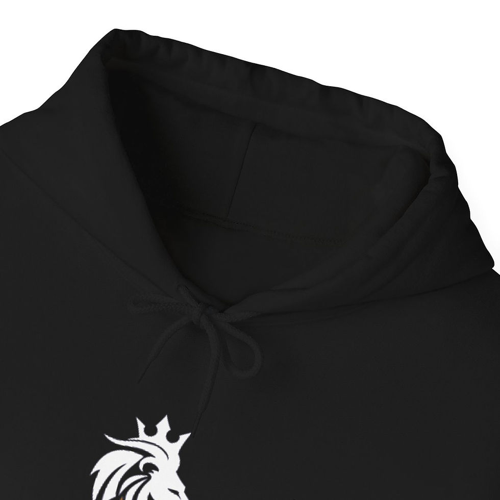 Thumbnail: URF (WHT) Logo Unisex Heavy Blend™ Hooded Sweatshirt