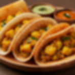 Dosa Tacos- 3 Mini dosas (Pick any from 1-5)
