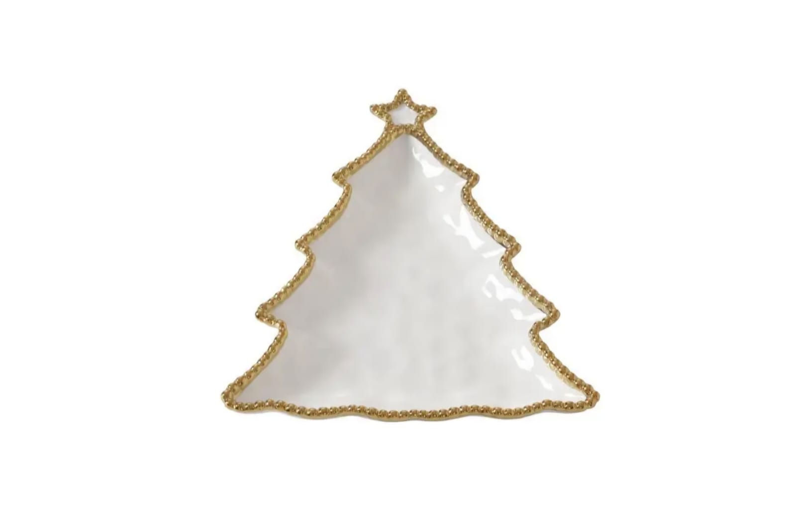 Plat sapin de Noël perla
