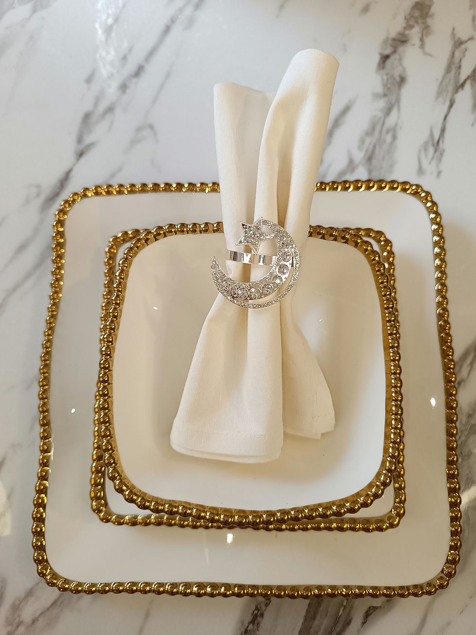 Thumbnail: Anneau de serviette 