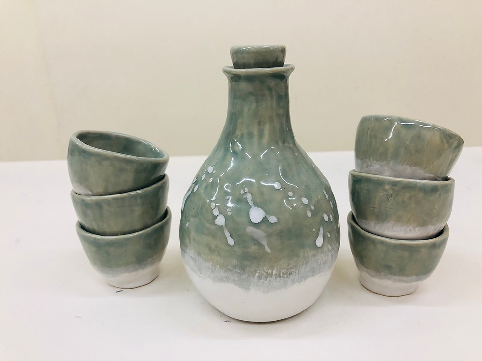 Thumbnail: Sake Bottle & Cups