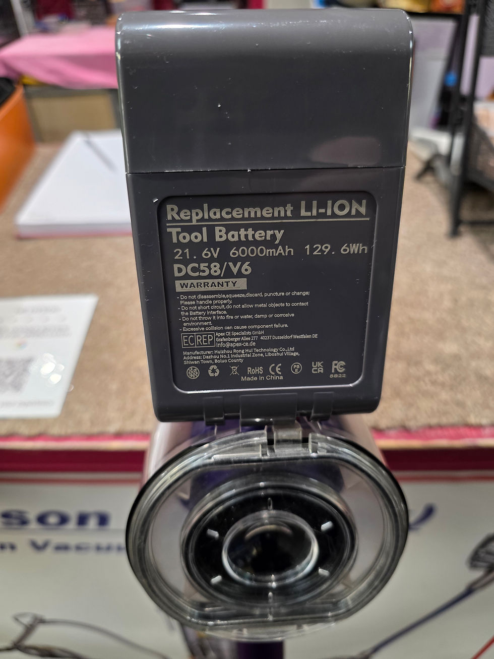 Thumbnail: Dyson V6 Handheld Cordless Vacuum Cleaner 