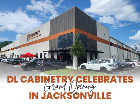 DL Cabinetry Jacksonville Grand Opening Exterior – Ribbon-Cutting Event Day