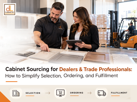 Cabinet Sourcing for Dealers & Trade Professionals: How to Simplify Selection, Ordering, and Fulfillment