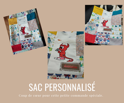 Sac personnalisé (coût suivant la demande et les matières)