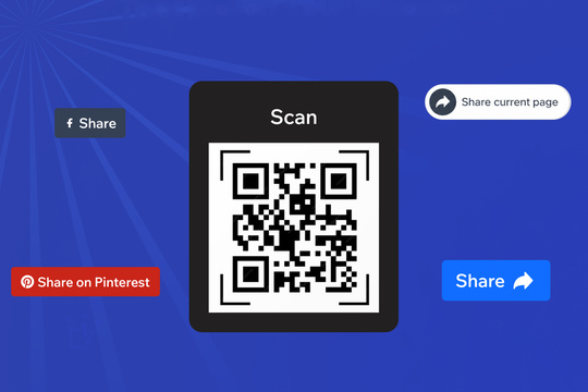 Share Page Button banner