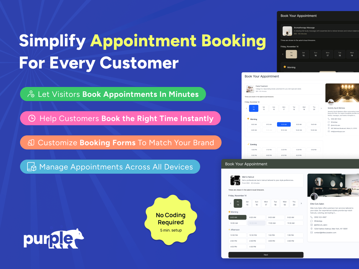 Appointment Booking screenshot 1