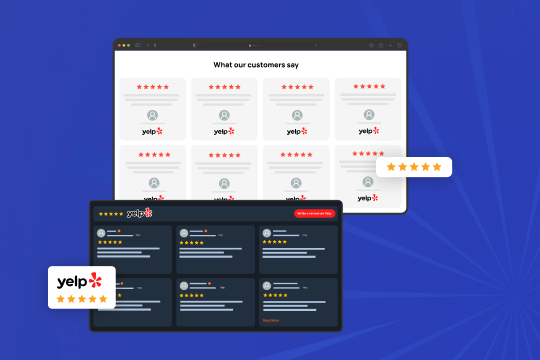 Yelp Reviews banner