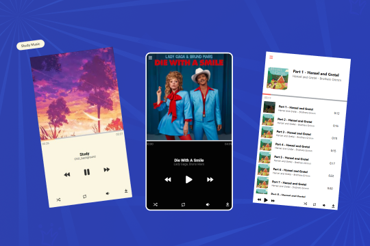 Audio Player banner